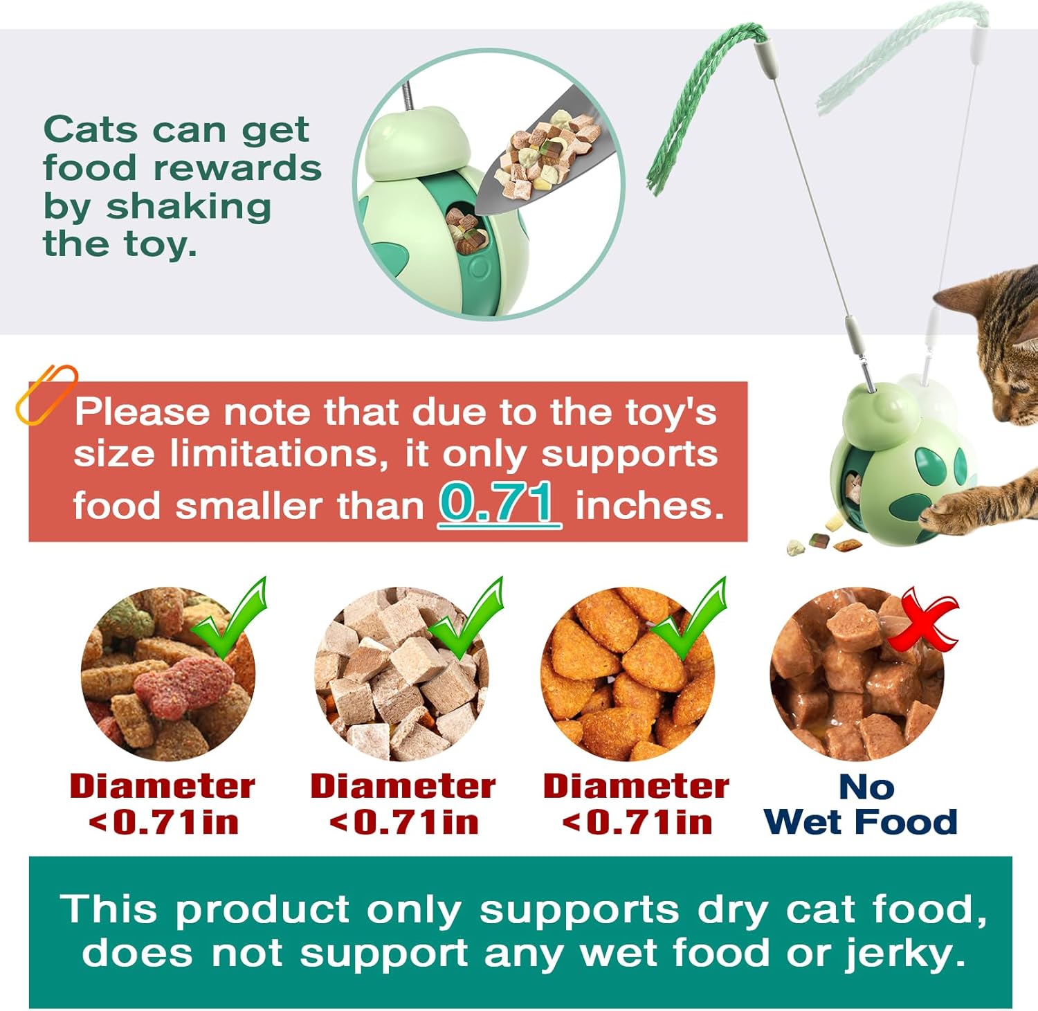 Cat Treat Interactive Toy