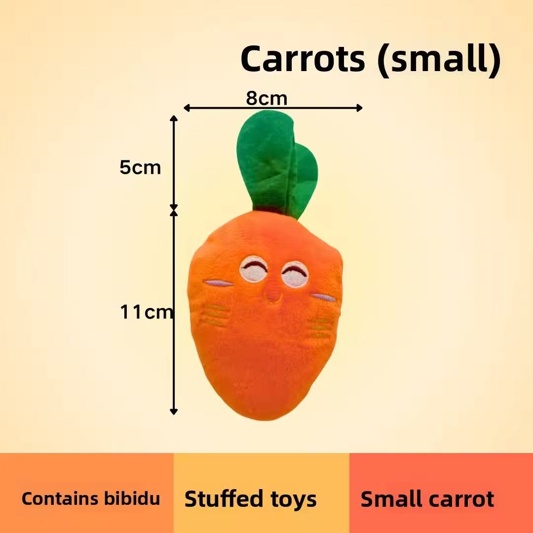 Pet Carrot Craze! Premium Plush Dog Toy – Soft & Fluffy, Just Like a Crisp Fresh Carrot! Built-in squeaker: squeeze it, and your pup goes crazy with joy~ Cute modern cartoon style, bite-resistant and ultra-durable. Daily play, boredom buster, teething helper – all in one! Your fur baby’s exclusive "veggie buddy" – looks AND toughness, double the awesome! - Image 7