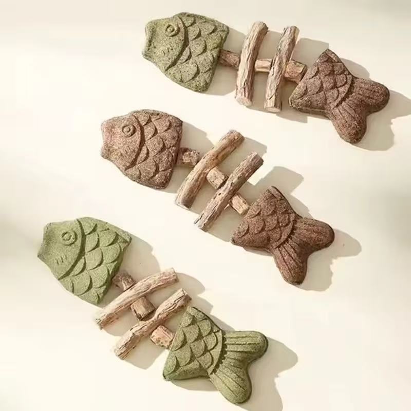 Kitty’s Fishy Fiesta: Matatabi Molar Bone & Grilled Fish Teaser – The "Catch" That Keeps Cats Chewin’ & Chasin’! 🎉 - Image 4